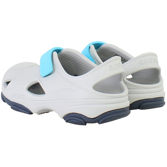 Crocs All-Terrain Fisherman Kids Grey Sandals - Image 3