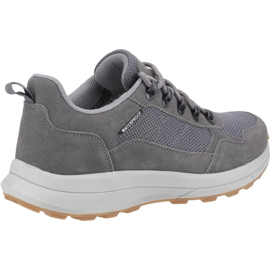 Cotswold Elmfield Suede Mesh Heren Grijze Sneakers - Image 2
