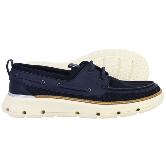 Cole Haan ZERØGRAND Regatta Womens Navy Boat Shoes - Image 4