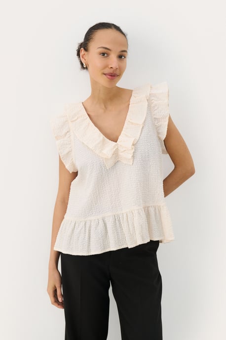 Mouwloos shirt TrojaPW Regular fit white - Image 2