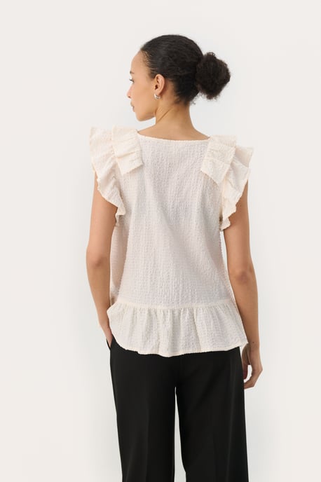 Mouwloos shirt TrojaPW Regular fit white - Image 3