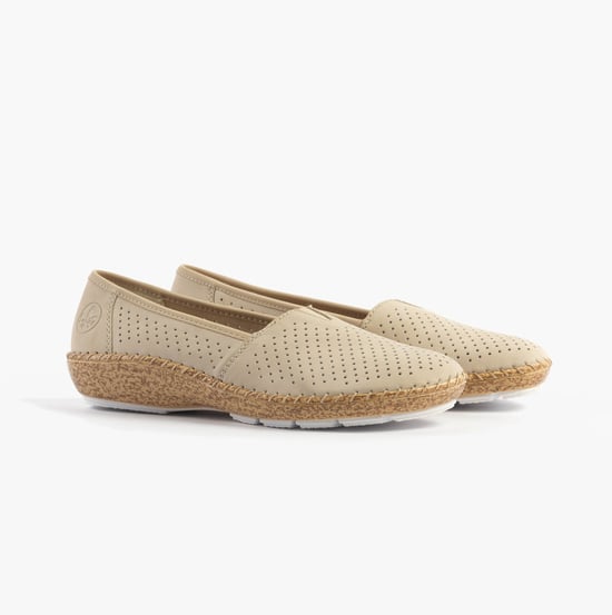 Rieker 44854-60 Womens Shoes Beige - Image 2