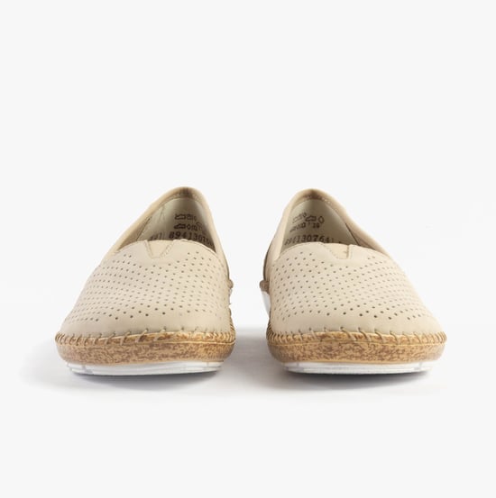 Rieker 44854-60 Womens Shoes Beige - Image 4
