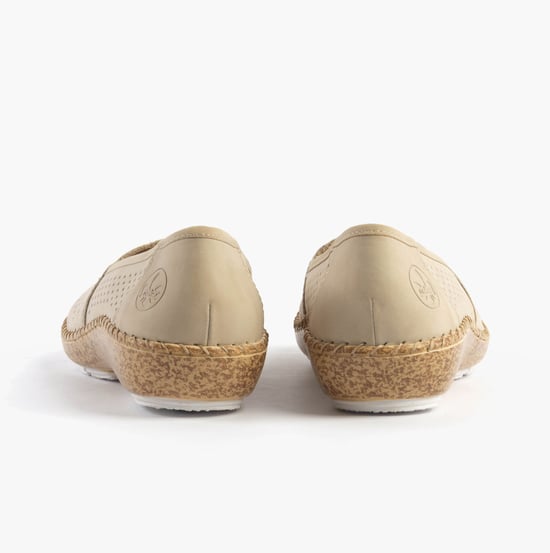 Rieker 44854-60 Womens Shoes Beige - Image 5