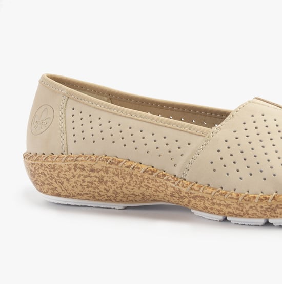 Rieker 44854-60 Womens Shoes Beige - Image 6