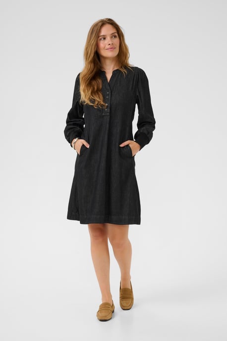 Denim Jurk CUhilka Classic fit black - Image 1