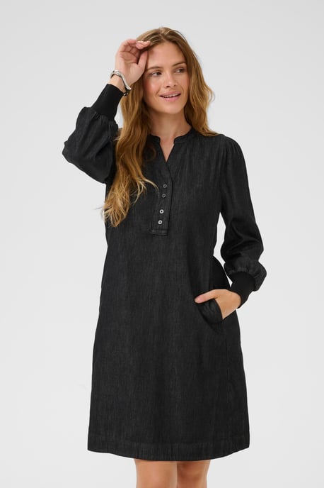 Denim Jurk CUhilka Classic fit black - Image 3
