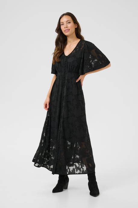 CRChery flower dress Feminine Silhouette - Image 2