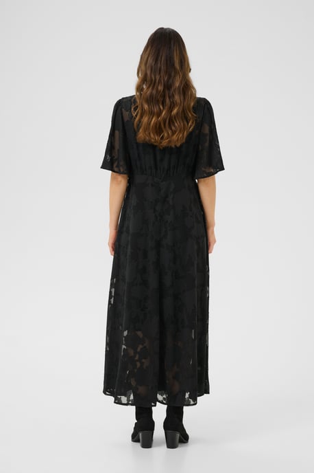 CRChery flower dress Feminine Silhouette - Image 3