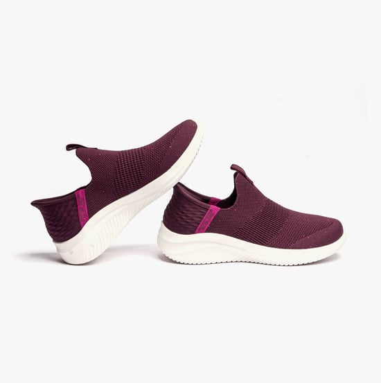 Skechers 149594/wine Ultra Flex 3.0-shiny Night Womens Casual Shoes Wine - Image 3