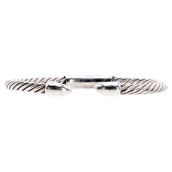 Pomellato 67 Gedraaide Bangle Armband in Zilver Metaal - Image 3