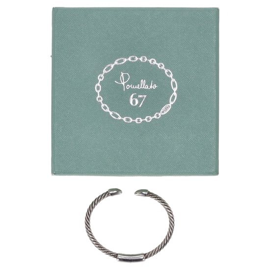 Pomellato 67 Gedraaide Bangle Armband in Zilver Metaal - Image 5