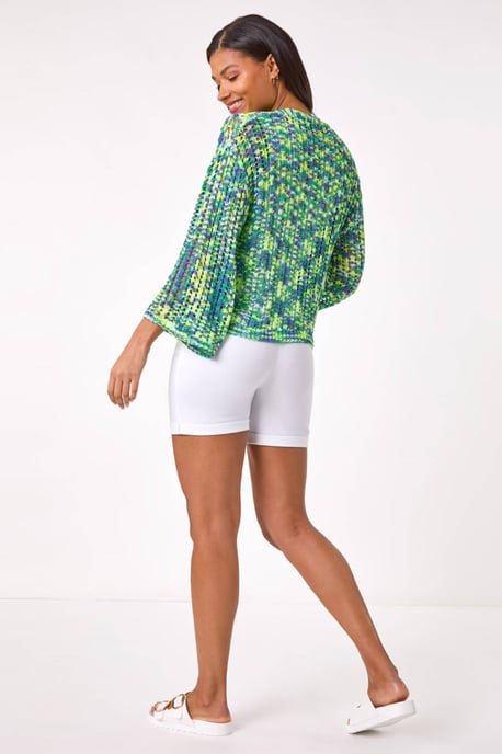 Spacedye Knit Cardigan - Image 4