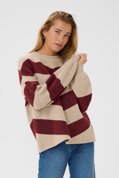 Pullover KAverana Baggy fit beige - Image 3
