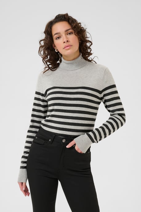 KAlizza Striped Roll Neck Slim fit - Image 3