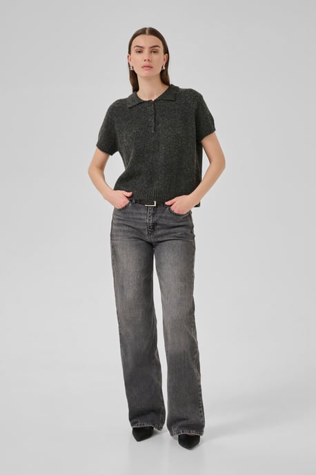 PalomaMW Knit Polo SS Regular fit - Image 1