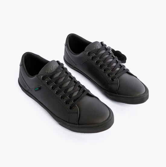 Kickers 116409 Kody Lo Unisex School Shoes Black - Image 2