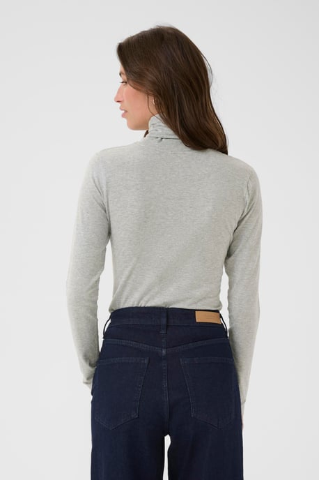 T-shirt met lange mouwen EfinasPW Slim fit grey - Image 3