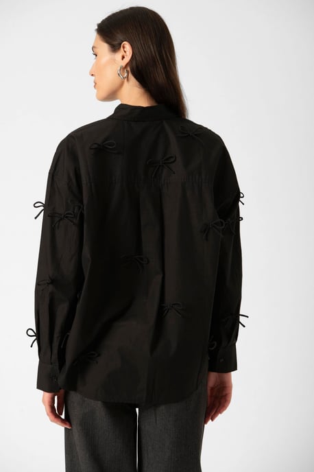 SLJoa Bow Shirt LS Loose fit - Image 3