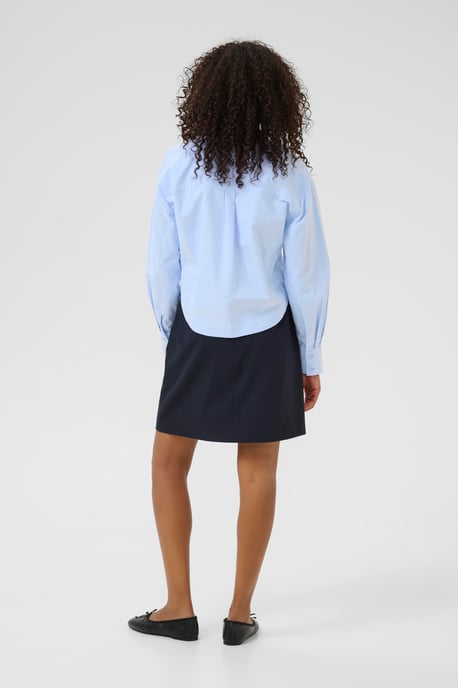 Overhemd met lang mouwen KAosita Loose fit blue - Image 2