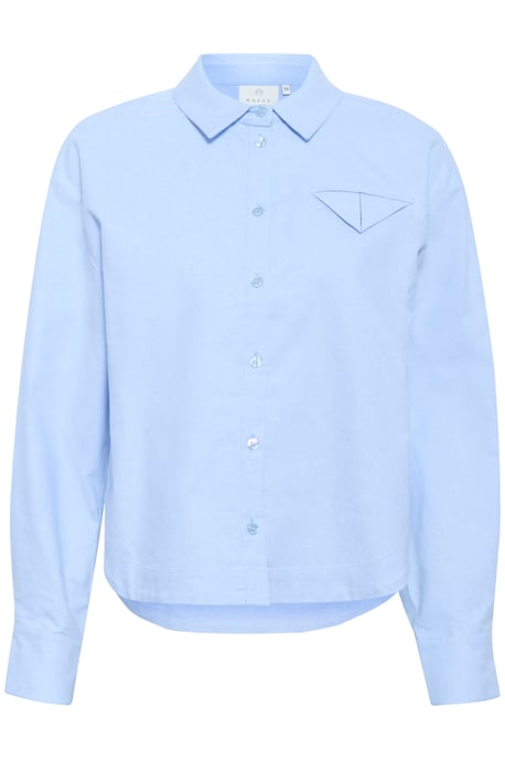 Overhemd met lang mouwen KAosita Loose fit blue - Image 4