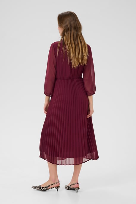 Jurk CUkila Feminine bordo - Image 2