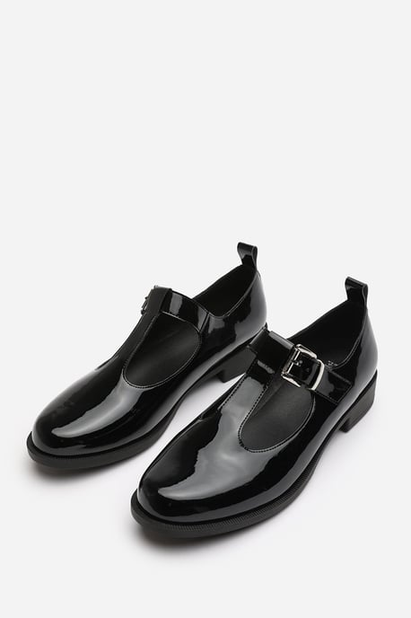 Wheres That From Womens 'Piper' Mary Jane Loafers With Buckle Strap - Image 2