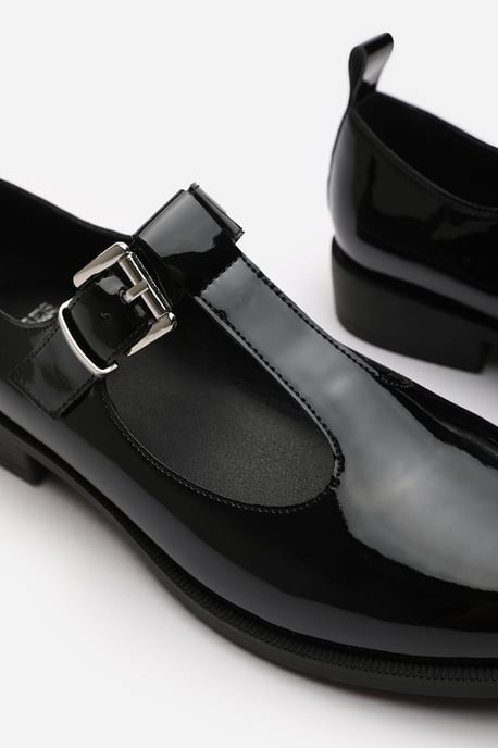 Wheres That From Womens 'Piper' Mary Jane Loafers With Buckle Strap - Image 3
