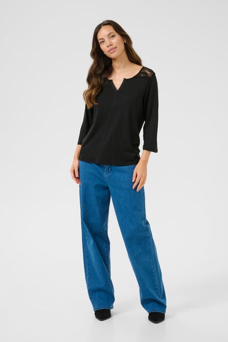 CRJanny lace jersey blouse Regular fit - Image 1