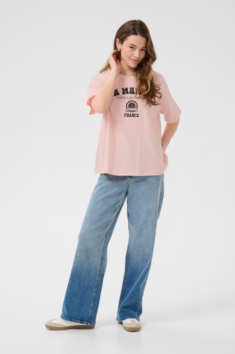 T-shirt KAwasha Loose fit pink - Image 1