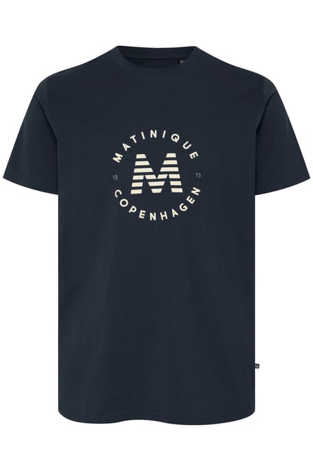 T-shirt MAjeramy Regular fit navy blue - Image 1