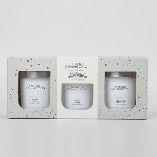 French Connection White Collection Trio of Candles Giftset 3 x 52g - Image 2