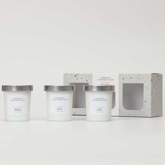 French Connection White Collection Trio of Candles Giftset 3 x 52g - Image 4