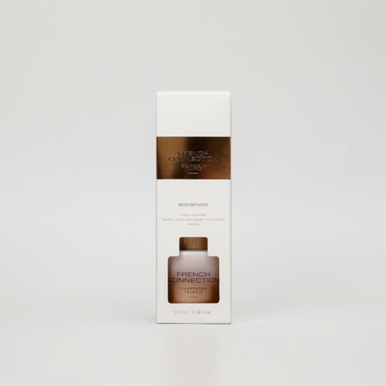 French Connection Metallic Collection Champagne Truffle Reed Diffuser 100ml - Image 3