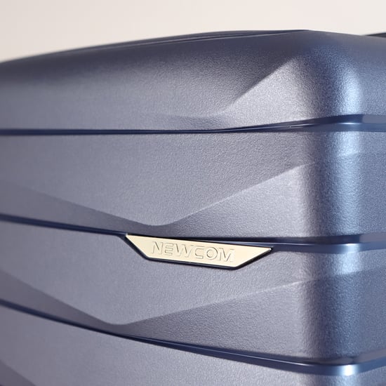 Hard Shell TSA Smoke Blue Strong Suitcase Set 8 Wheel Cabin Luggage Holiday Travel Case - Image 5