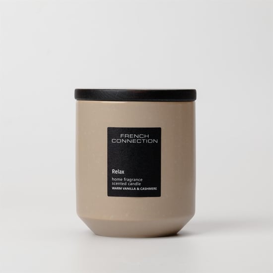 French Connection Stone Collection Warm Vanilla & Cashmere Candle 238g - Image 1