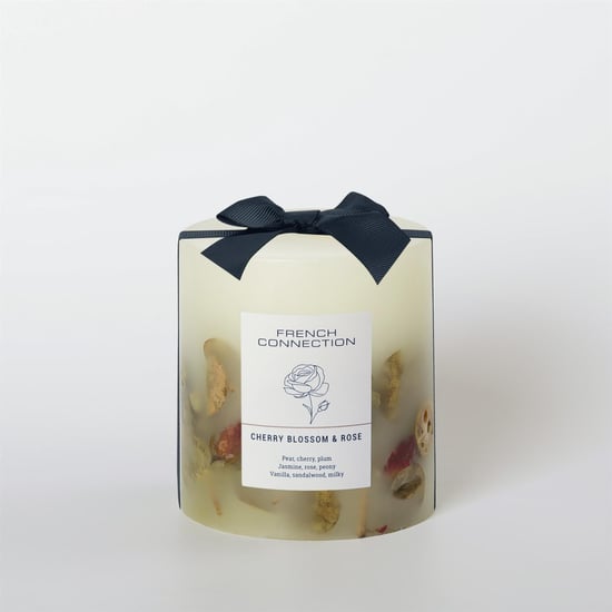 French Connection Botanical Infused Cherry Blossom & Rose Candle 660g - Image 2