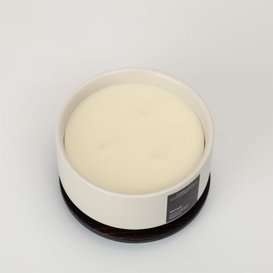 French Connection Stone Collection Iris & Orange Blossom Candle 405g - Image 3