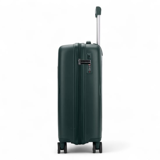 Robust Green Hard Shell Cabin Suitcase TSA Luggage Suitable for Easyjet, Ryanair, Wizzair - Image 5
