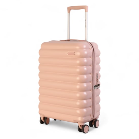 Hård kabinväska 37 x 22 x 55 cm rosa TSA-säker bagageväska lämplig för Easyjet, Ryanair - Image 4