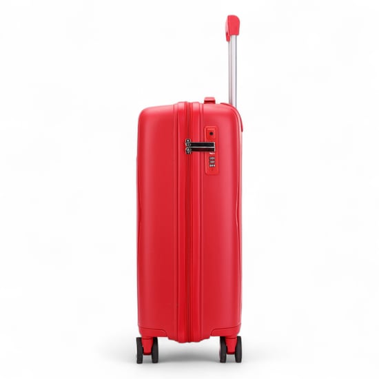 Robust Red Hard Shell Cabin Suitcase TSA Luggage Suitable for Easyjet, Ryanair, Wizzair - Image 5