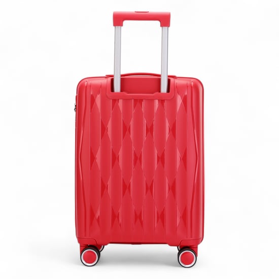 Robust Red Hard Shell Cabin Suitcase TSA Luggage Suitable for Easyjet, Ryanair, Wizzair - Image 6
