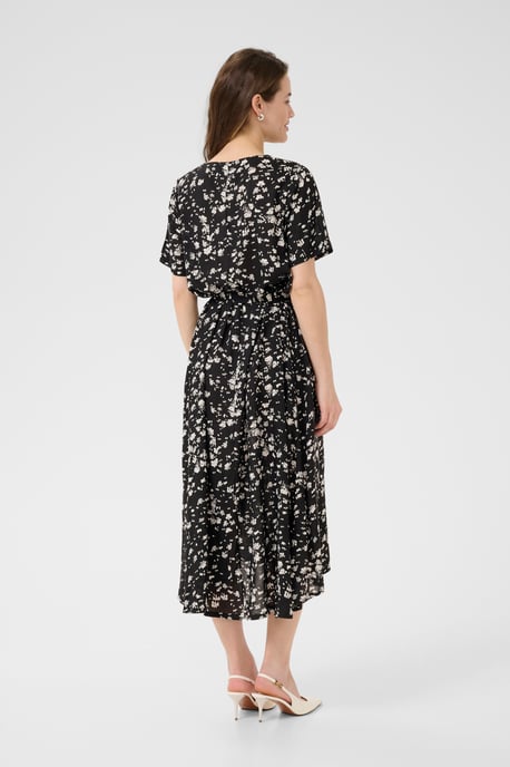 Jurk KAbeathe A-shape black white - Image 3