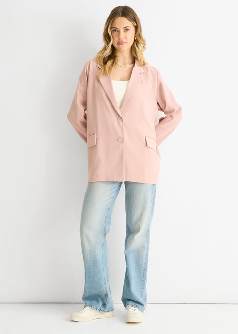 Blush överdimensionerad tailored blazer - Image 1