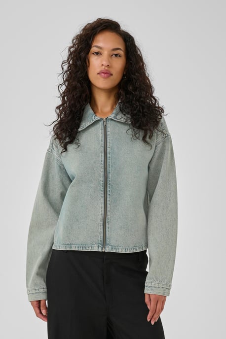 Denim jack MWMalea Box fit blue - Image 3