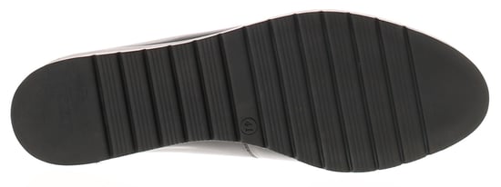 Comfisole Womens Wedge Shoes Dart Leather Slip On black - Image 5