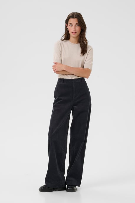 Casual broek ClarissePW Classic fit navy blue - Image 1