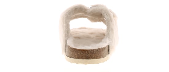 Kisses Girls Fluffy Slippers Mules Faux Fur Glee beige - Image 4