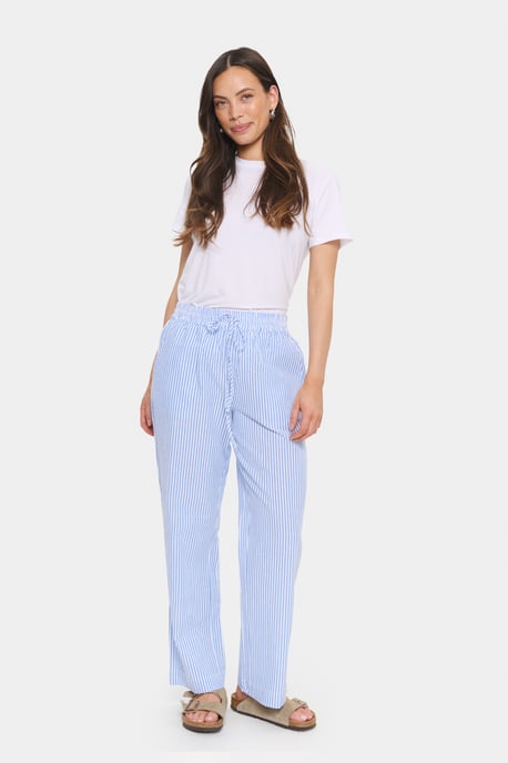 Casual broek ElmikoSZ Regular fit blue white - Image 2