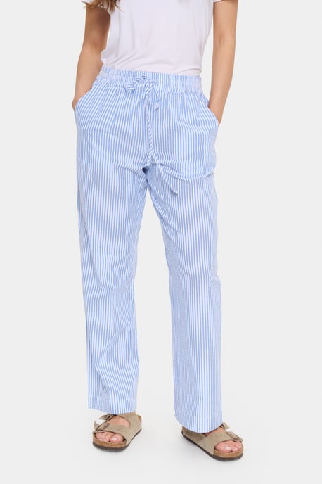 Casual broek ElmikoSZ Regular fit blue white - Image 3